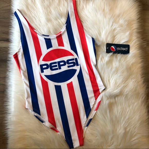 Pepsi Other - NWT Pepsi Swim One Piece / Body Suit Size Large
